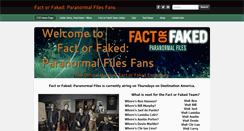 Desktop Screenshot of factorfakedfan.com