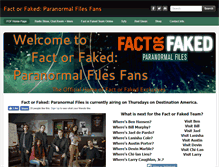Tablet Screenshot of factorfakedfan.com